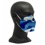 FFP2 Maske camouflage blau CE zertifiziert