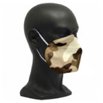 FFP2 Maske camouflage braun CE zertifiziert