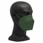 FFP2 Maske dunkelgrün CE zertifiziert
